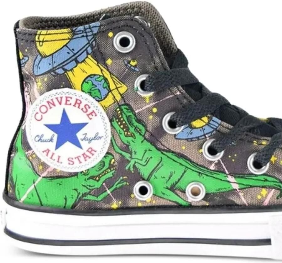 Converse Kids Chuck Taylor All Star Interstellar Dinos sneakers Zwart - Foto 2