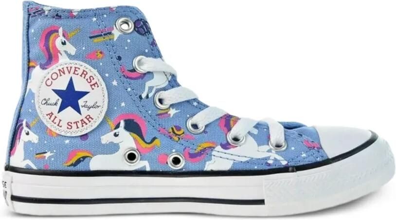 Converse Kids Chuck Taylor All Star sneakers met eenhoornprint Blauw