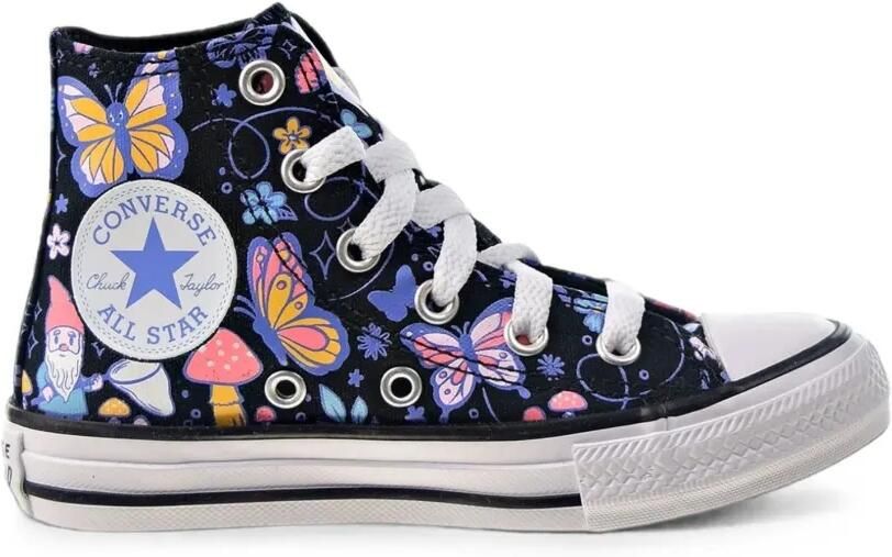 Converse Kids Chuck Taylor All Star sneakers met vlinderprint Zwart