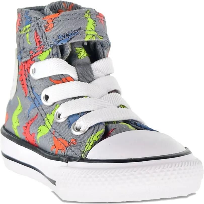 Converse Kids Chuck Taylor AS Dinoverse "Cool Grey Black" sneakers Grijs