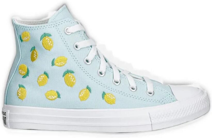 Converse Kids Chuck Taylor lemon-embroidered sneakers Blauw - Foto 3