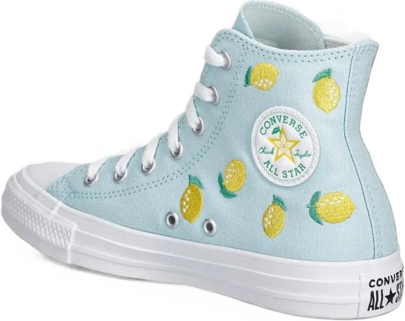 Converse Kids Chuck Taylor lemon-embroidered sneakers Blauw - Foto 2