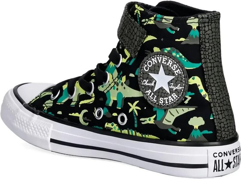 Converse Kids High-top sneakers met dinosaurusprint Zwart - Foto 2