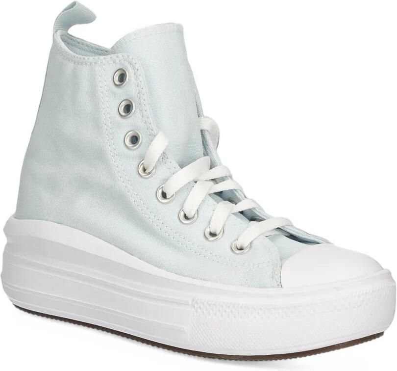 Converse Kids platform-heel sneakers Blauw