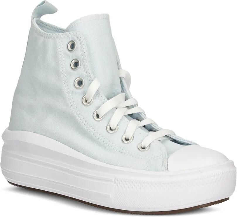 Converse Kids platform-heel sneakers Blauw
