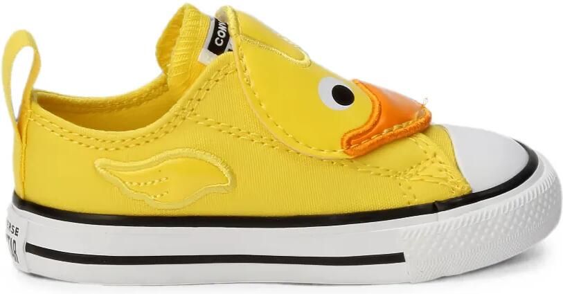 Converse Kids Pool Float Duck Chuck Taylor All Star Easy One sneakers met band Geel