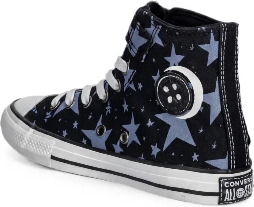 Converse Kids x Coraline high-top sneakers met knoop en ster Zwart - Foto 3