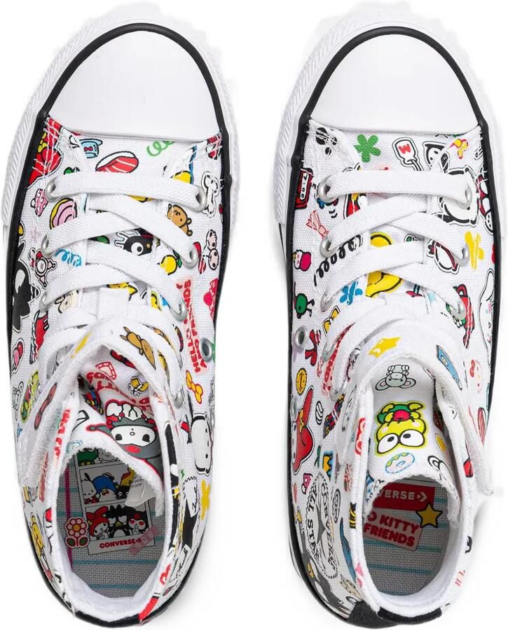 Converse Kids x Hello Kitty Friends high-top sneakers Wit - Foto 4