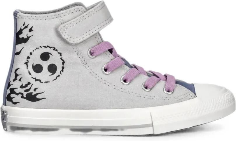 Converse Kids x Naruto Shippuden Sasuke Chuck Taylor All Star print sneakers Grijs - Foto 3