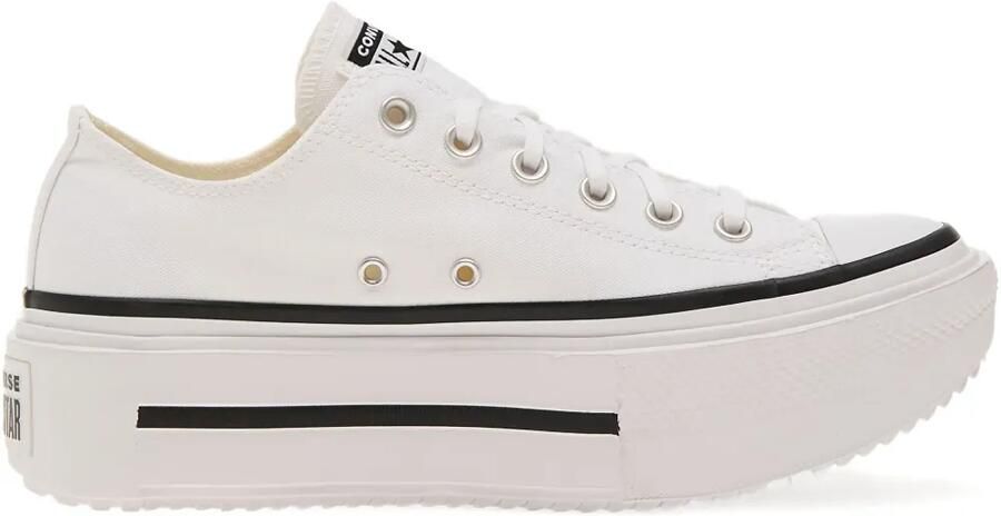 Converse All Star Lift Double Stack sneakers met plateauzool Paars