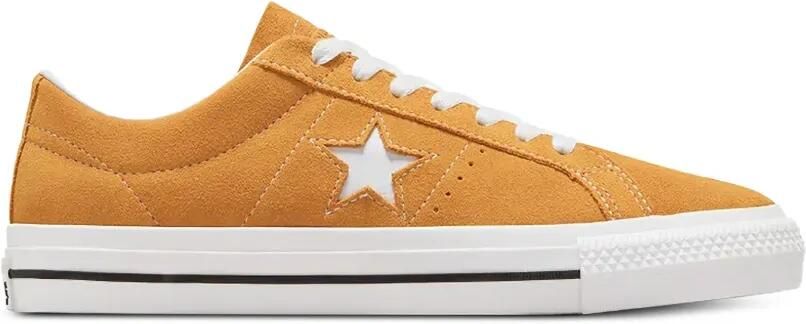 Converse One Star Pro suède sneakers Geel