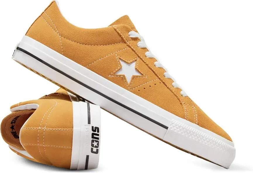 Converse One Star Pro suède sneakers Geel - Foto 2