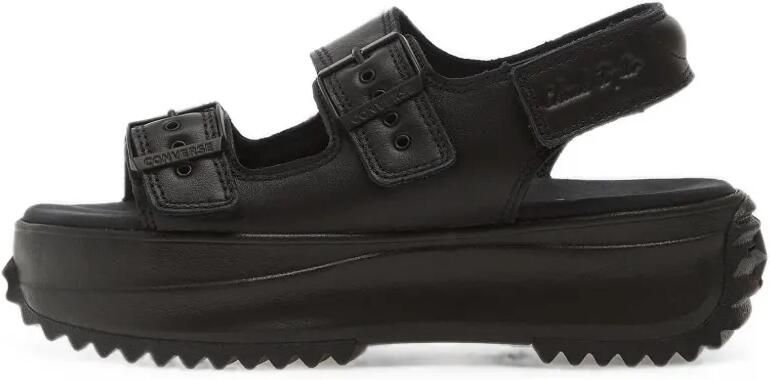 Converse Run Star sandalen met plateauzool Zwart