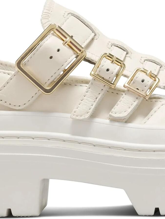 Converse Sneakers met gespbandje en uitgesneden details Wit - Foto 2