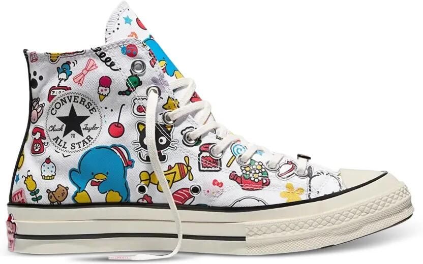 Converse x Hello Kitty And Friends Chuck 70 Stickers sneakers Wit