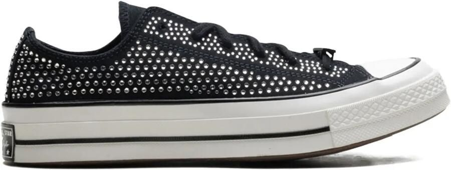 Converse x Swarovski Chuck 70 "Black Vintage White Egret" sneakers Zwart