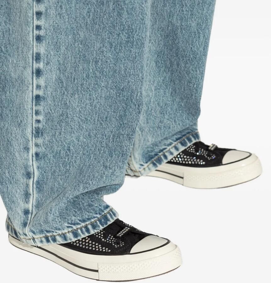 Converse x Swarovski Chuck 70 sneakers verfraaid met kristallen Zwart - Foto 2