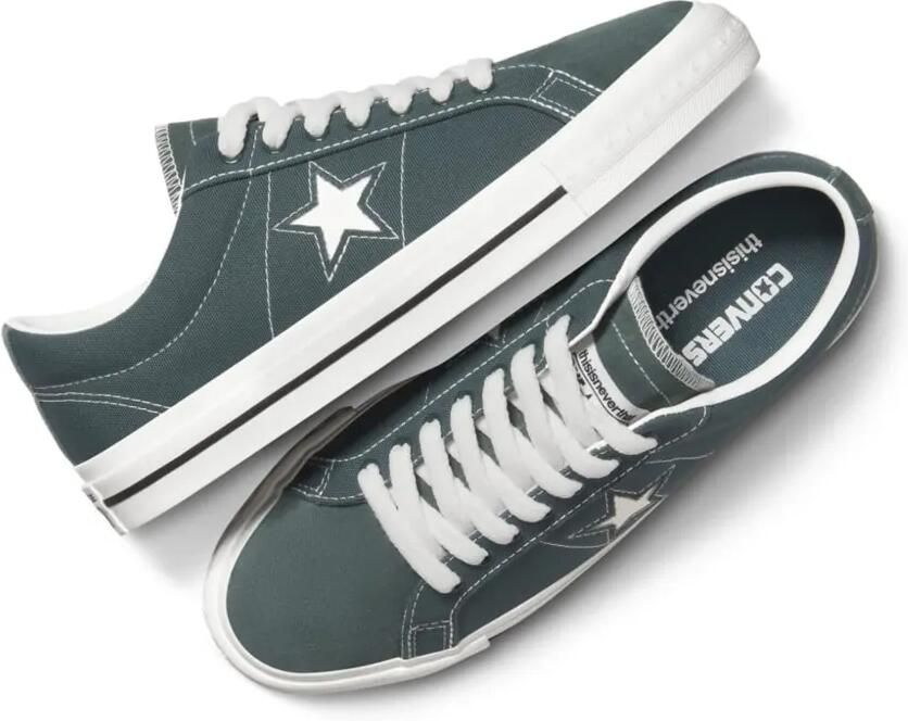 Converse x Thisisneverthat One Star Pro Ox sneakers Groen - Foto 2