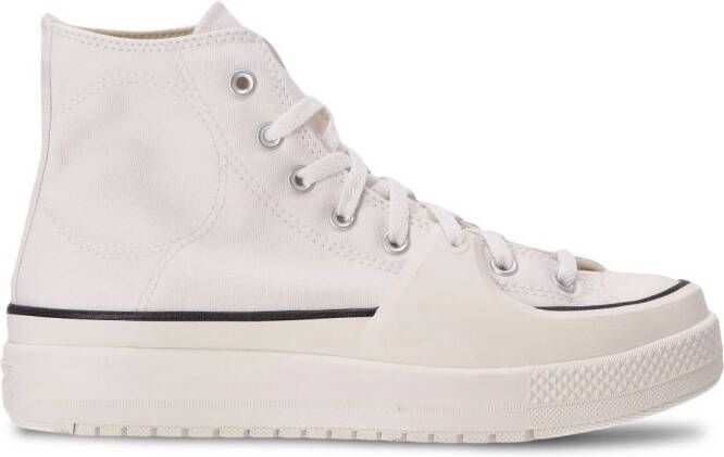 Converse CTAS Construct high-top sneakers Wit