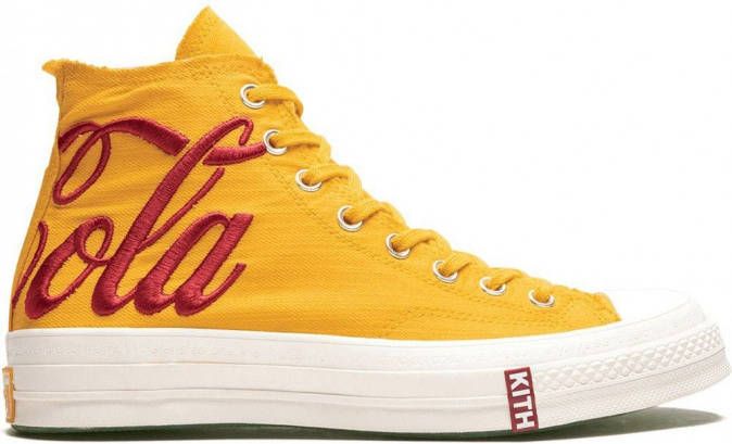 Converse Kith x Coca Cola 1970 All Star high-top sneakers Geel
