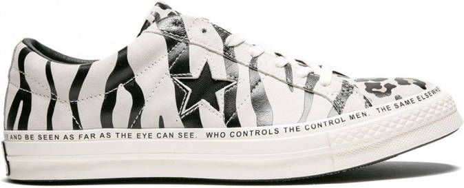 Converse One Star sneakers Zwart