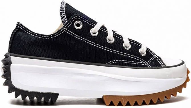 Converse Run Star Hike OX "Black Gum" sneakers Zwart