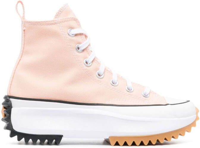 Converse Run Star Hike sneakers met plateauzool Oranje