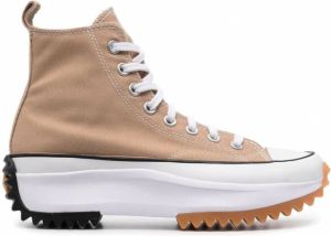 Converse Run Star Hike sneakers met plateauzool Bruin