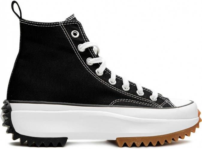 Converse Run Star Hike sneakers rubber canvascanvas 3.5 Zwart