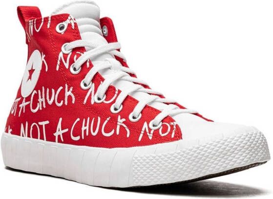 Converse UNT1TL3D high-top sneakers Rood