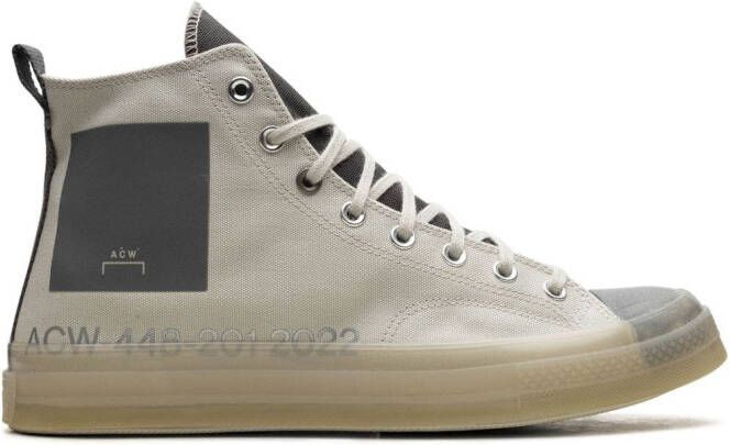 Converse x A-COLD-WALL* Chuck 70 Hi Pave t sneakers Beige