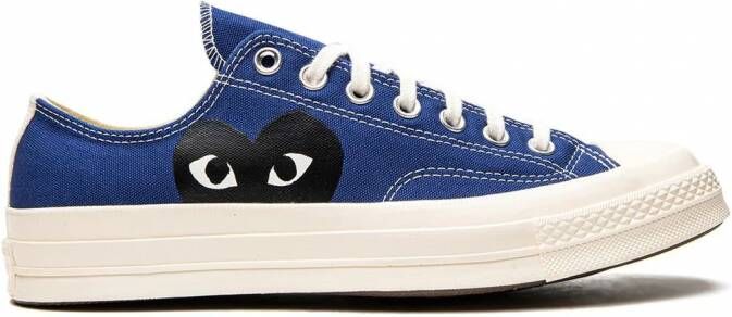 Converse x Comme Des Garçon Chuck 70 OX "CDG Play" sneakers Blauw