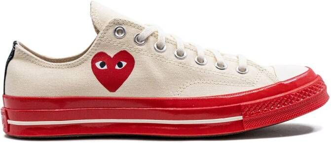 Converse x CDG Chuck Taylor 70 Low sneakers Beige
