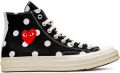 Comme Des Garçons Play x Converse x Converse Chuck 70 high-top sneakers Zwart - Zwart