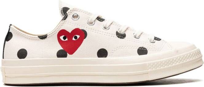Converse x Comme Des Garçons Chuck 70 sneakers Wit