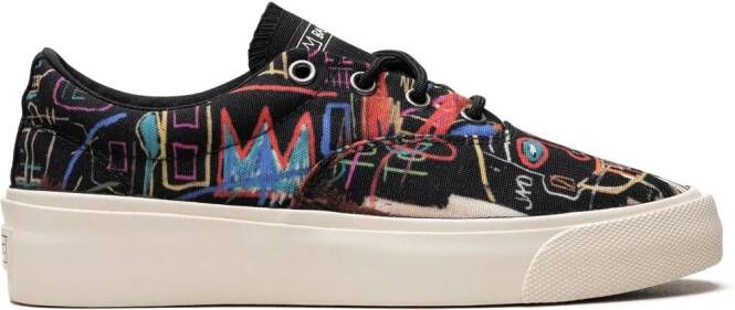 Converse x Jean-Michel Basquiat Skid Grip Ox sneakers Zwart