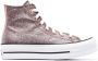 Converse Chuck Taylor sneakers met plateauzool Roze - Thumbnail 1