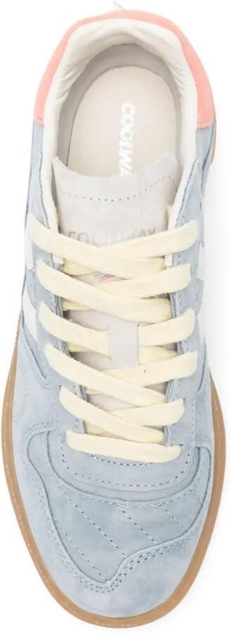 COOLWAY Goal suède sneakers Blauw - Foto 4