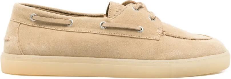 Copenhagen Bootschoenen met logo-reliëf Beige