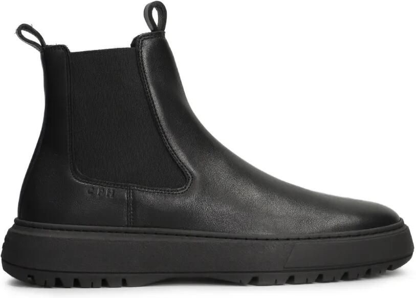 Copenhagen leather Chelsea boots Zwart