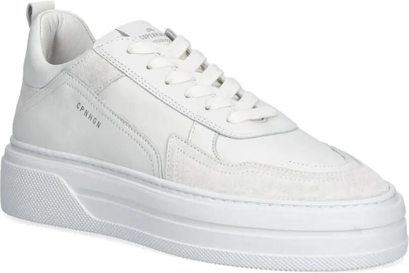 Copenhagen Leren sneakers met vlakken Wit - Foto 2
