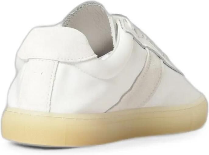 Copenhagen Leren sneakers met vlakken Wit - Foto 3