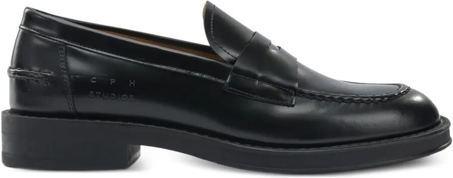 Copenhagen Loafers met studs Zwart - Foto 4