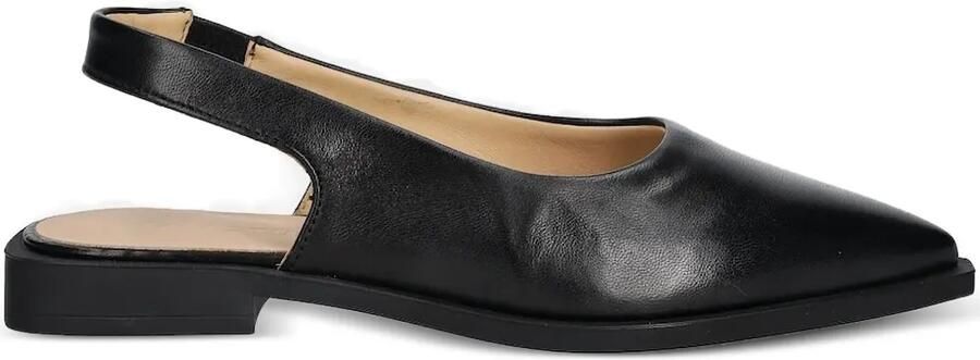 Copenhagen Slingback ballerina's met puntige neus Zwart