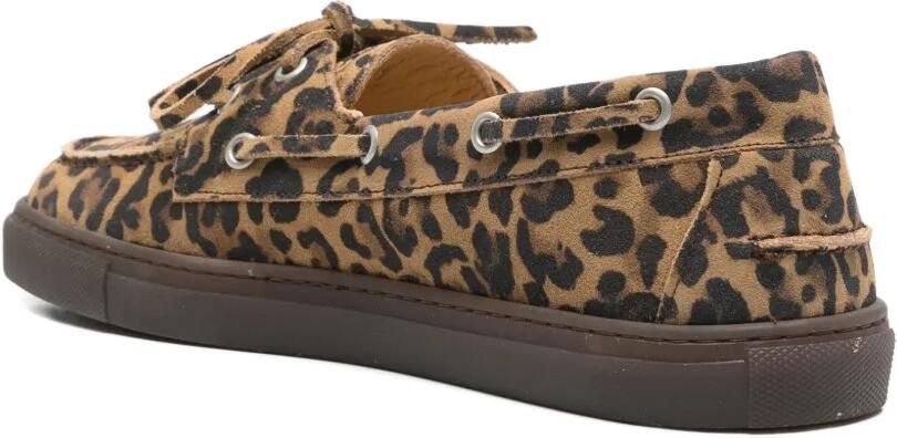 Copenhagen Sneakers met dierenprint Bruin - Foto 2