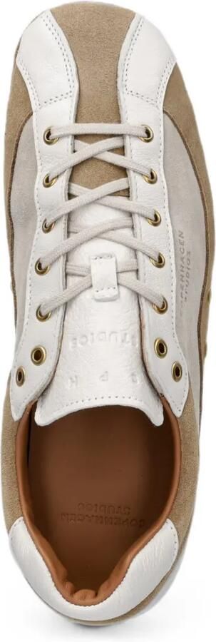 Copenhagen Sneakers met leren vlakken Beige - Foto 4