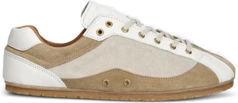 Copenhagen Sneakers met leren vlakken Beige - Foto 3