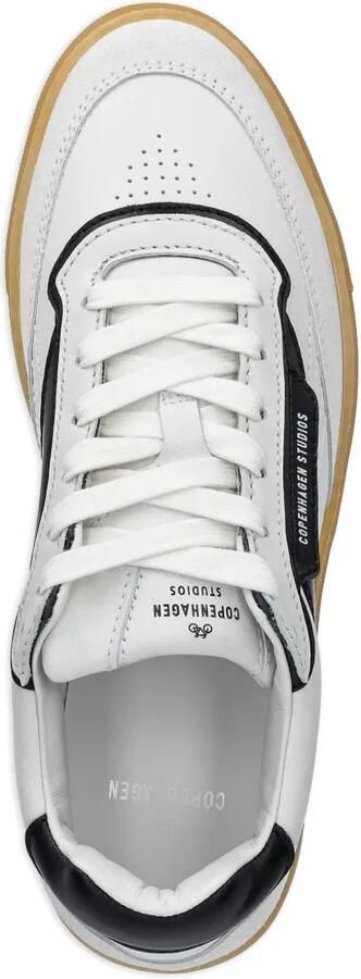 Copenhagen Sneakers met leren vlakken Wit - Foto 3