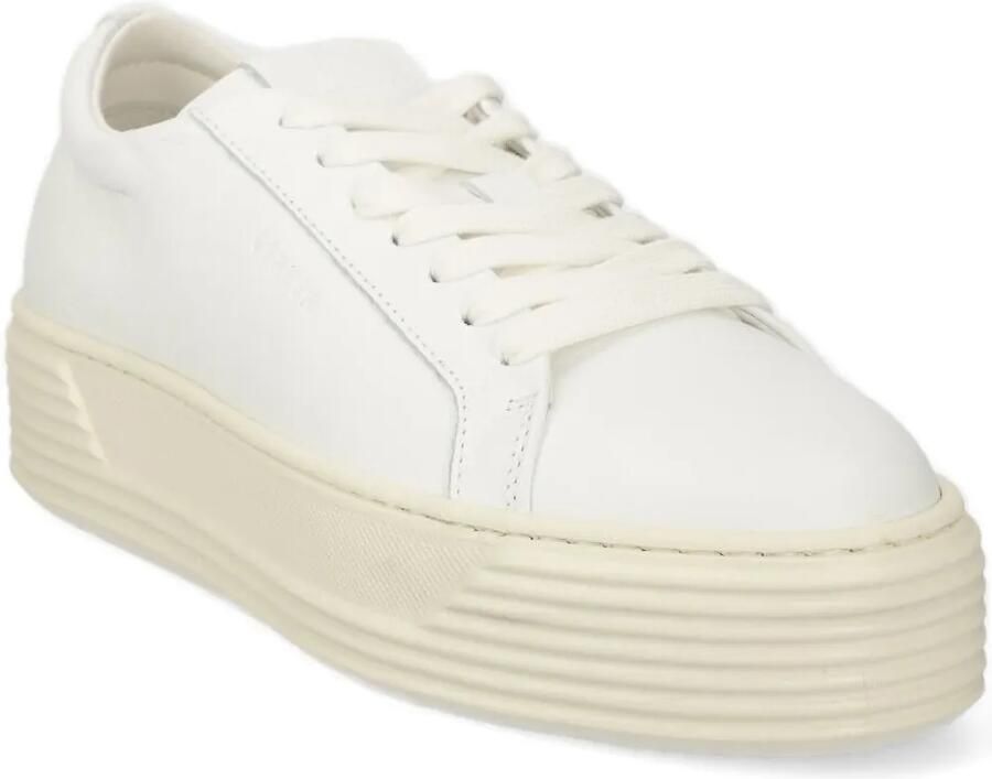 Copenhagen Sneakers met plateauzool Wit