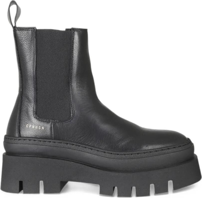 Copenhagen Studios chunky-sole Chelsea boots Zwart